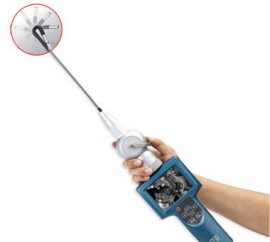 La microcamera con sonda rigida articolata per visioni a 360° è opzionale.: Sonda rigida articolata RIGIDA SR30